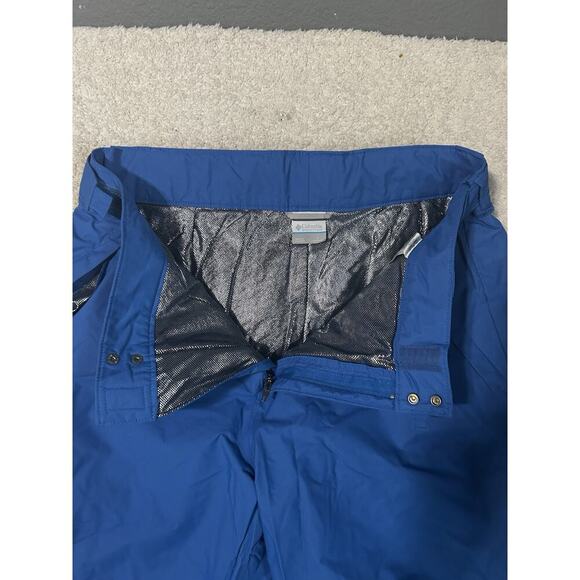Columbia Men's Arctic Trip Omni-Tech Ski Snowboard Pants Blue Size Large XM0374 - Picture 3 of 10